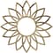 Ekena Millwork Daisy Architectural Grade PVC Pierced Ceiling Medallion, Antiqued Brass, 28"OD x 9 3/4"ID x 3/4"P CMPP28DAABS - alternate 1